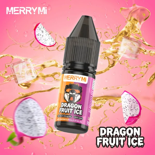 E-liquid Dragon Fruit Ice 30ml 5% nikotyny. Płyn do e-papierosa o smaku smoczego owocu z dodatkiem chłodzika.